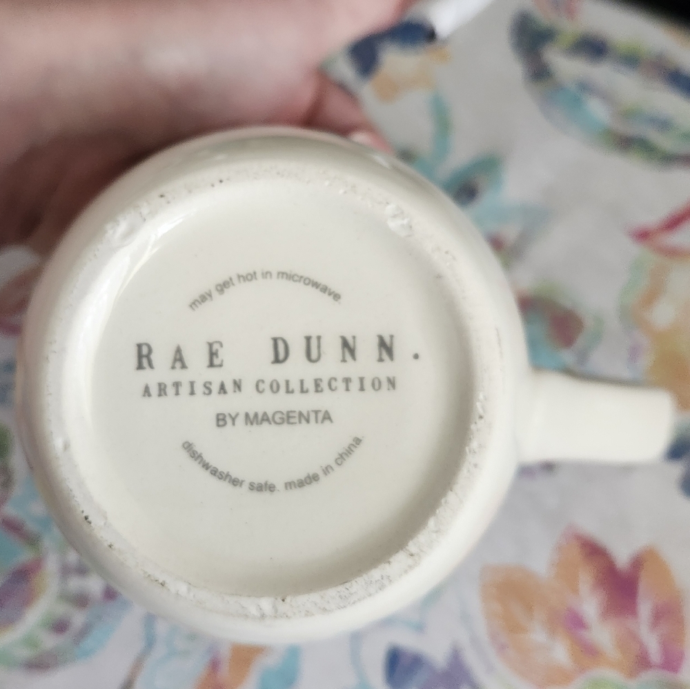 Rae Dunn Festive On Vixen Reindeer Mug - Cream - Picture 2 of 8